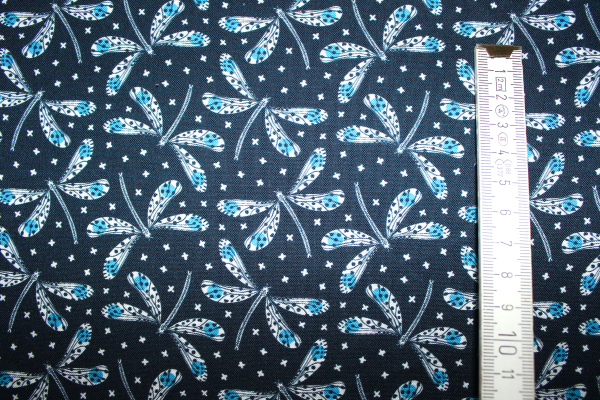 Designer- Baumwollstoff Sapphire Skies (10 cm)